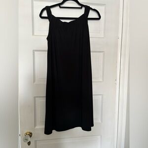 White House Black Market “Little Black Dress” with pockets Front length